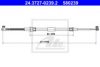 ATE 24.3727-0239.2 Cable, parking brake